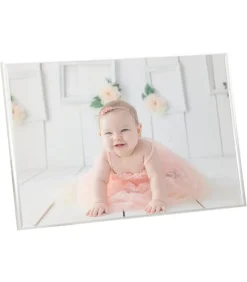 Fotolijsten 5 st voor tafel 21x29,7 cm MDF zilverkleurig