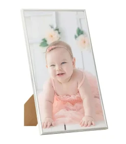 Fotolijsten 3 st voor tafel 13x18cm MDF zilverkleurig