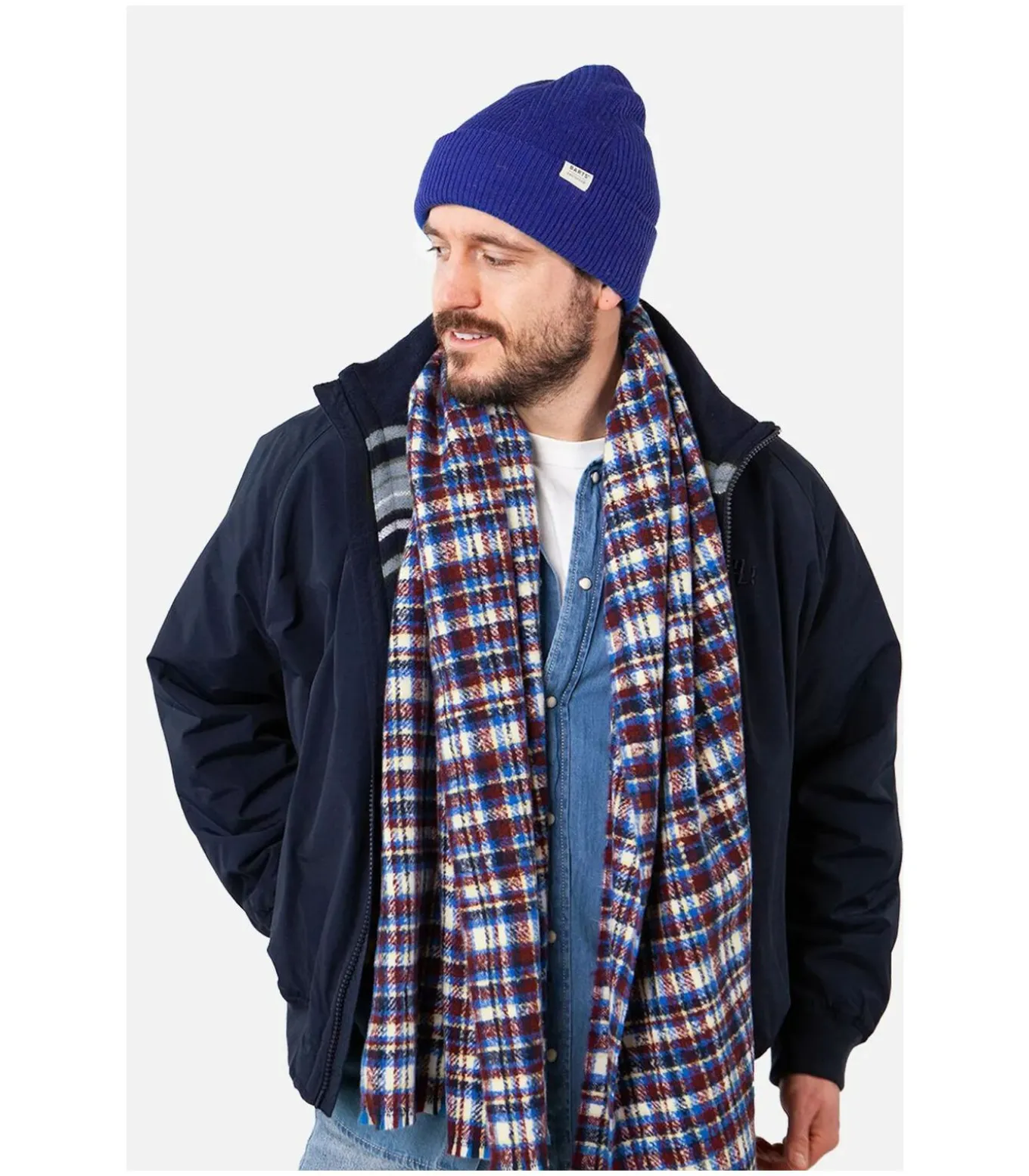 Francies Sjaal Blauw