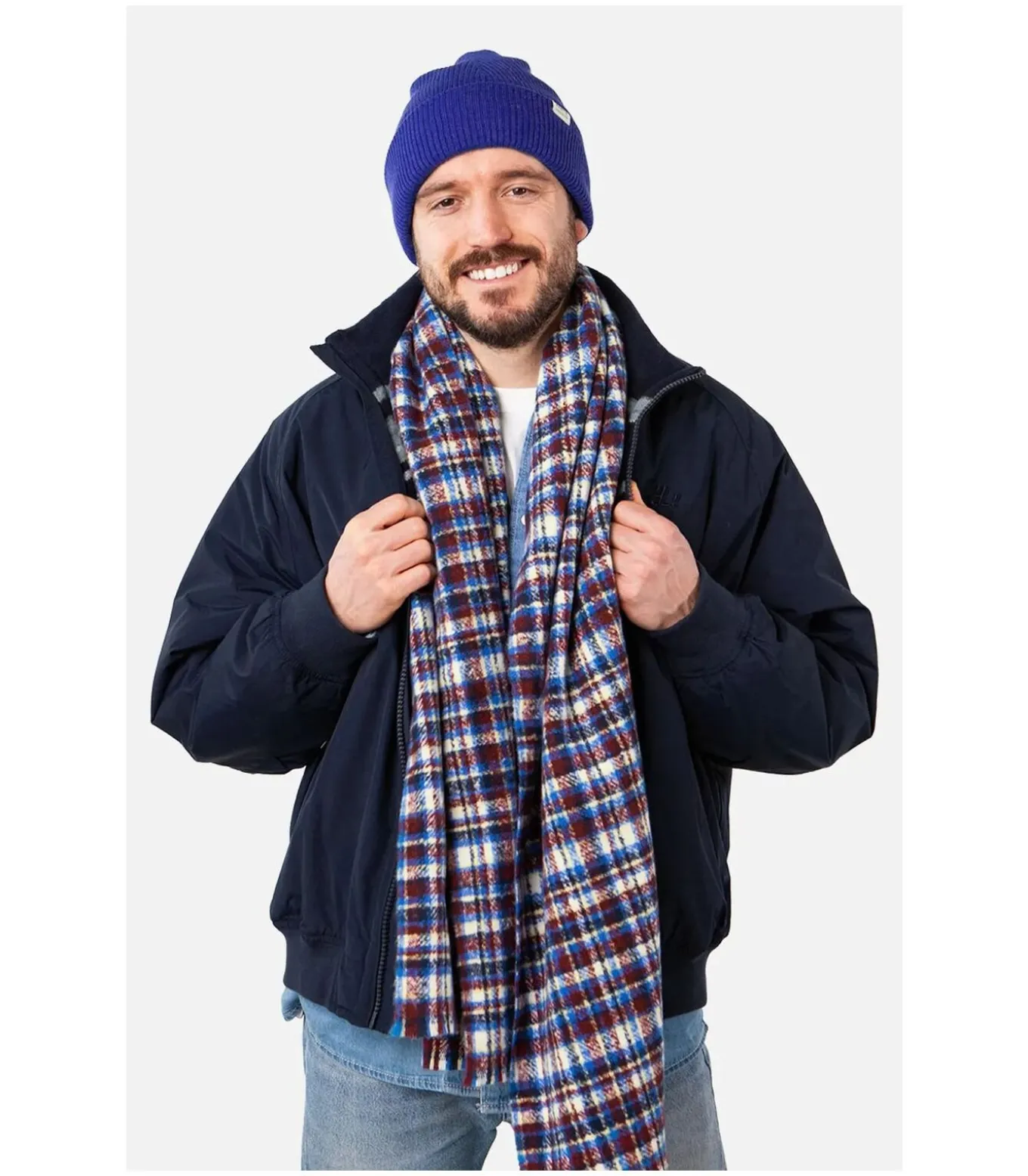 Francies Sjaal Blauw