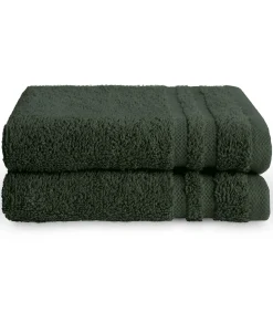 Gastendoekjes 30x50 cm Donker Groen - 6 stuks