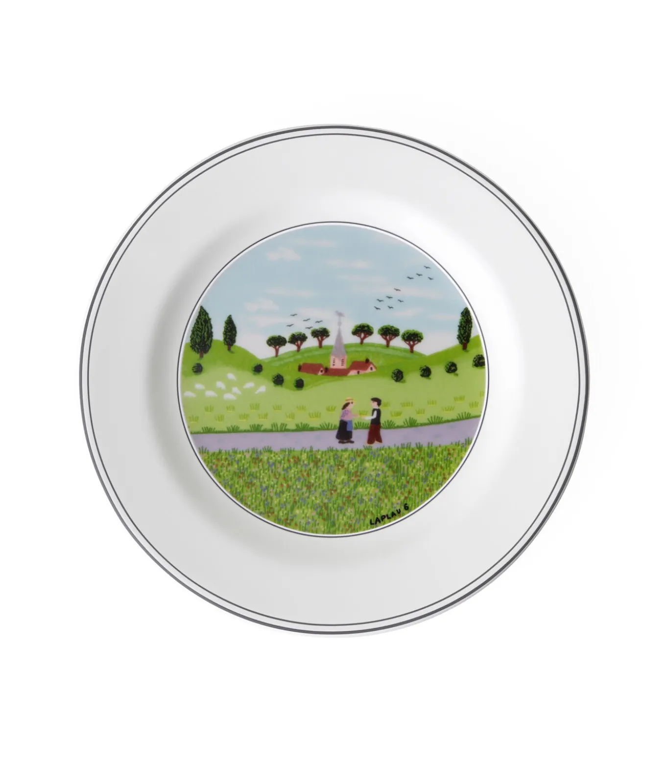 Gebaksbord Ontmoeting Design Naif