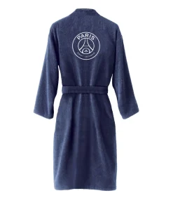 Geborduurde badjas met kimonokraag 100% katoen, Paris Saint Germain PARISIAN