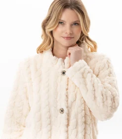 Geknoopt jasje met gevlochten effect ESSENTIEL 174