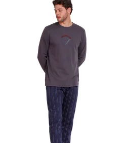 Gentlemen Pyjama outfit broek top lange mouwen SClub