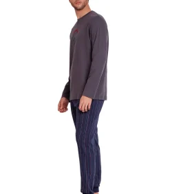 Gentlemen Pyjama outfit broek top lange mouwen SClub