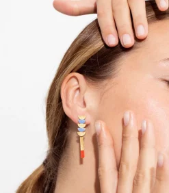 Geometrische en kleurrijke Somni oorbellen