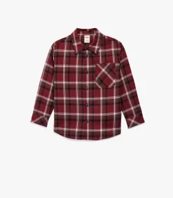 Geruite Houthakkersblouse voor Jongens Lange Mouw