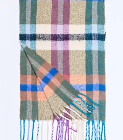 Geruite rechthoekige sjaal TIVA