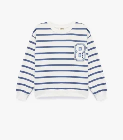 Gestreept Sweatshirt Meisjes Lange Mouwen