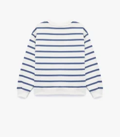 Gestreept Sweatshirt Meisjes Lange Mouwen