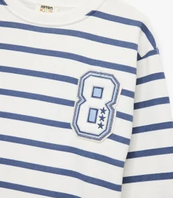 Gestreept Sweatshirt Meisjes Lange Mouwen