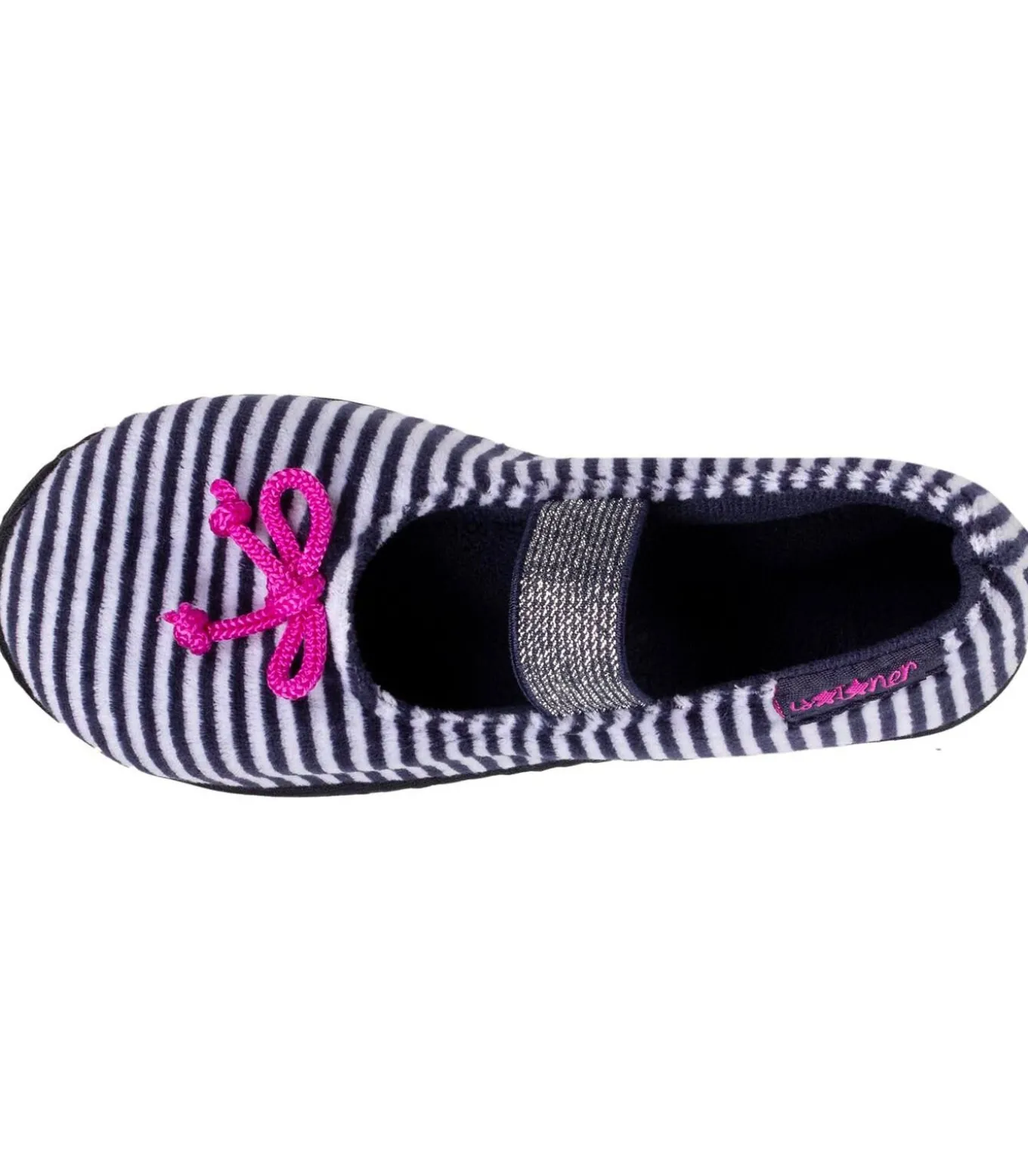 Gestreepte balletschoentjes voor kinderen