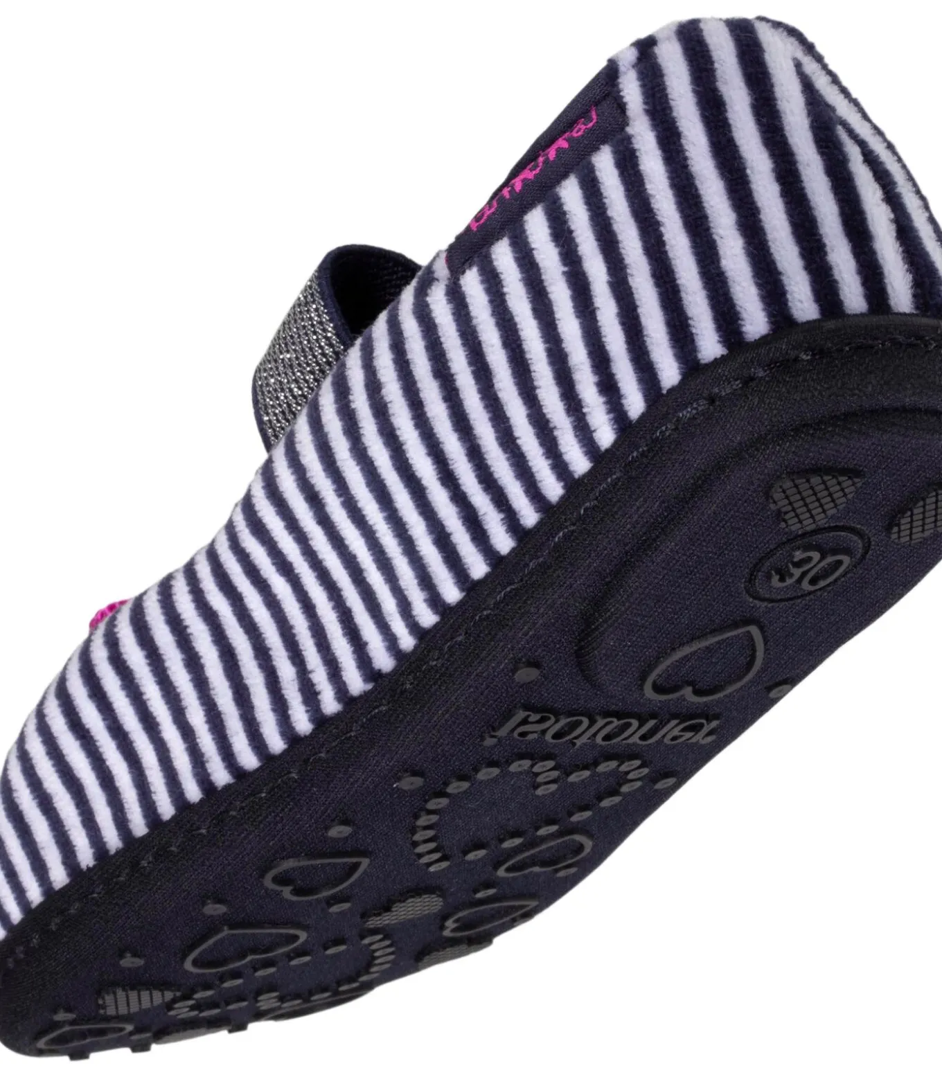 Gestreepte balletschoentjes voor kinderen