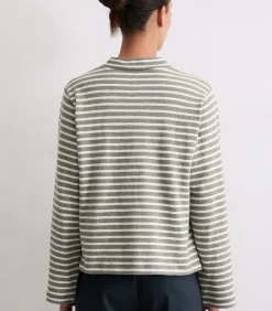 Gestreepte coltrui longsleeve regular