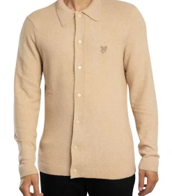 Gestructureerd Reisgebreid Overshirt