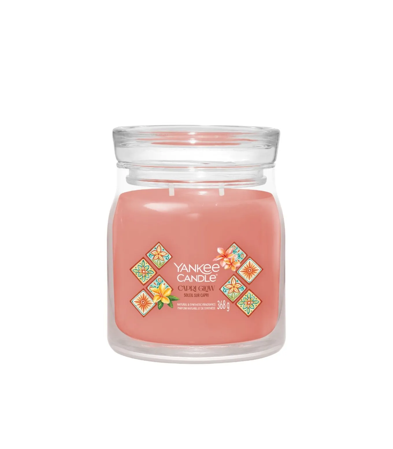 Geurkaars Capri Glow Signature Medium Jar