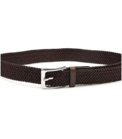 Geweven Riem Bruin