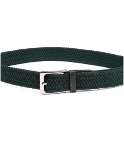 Geweven Riem Donkergroen