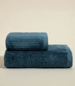 Gezichtshanddoek Solid 50x90 cm Nachtblauw