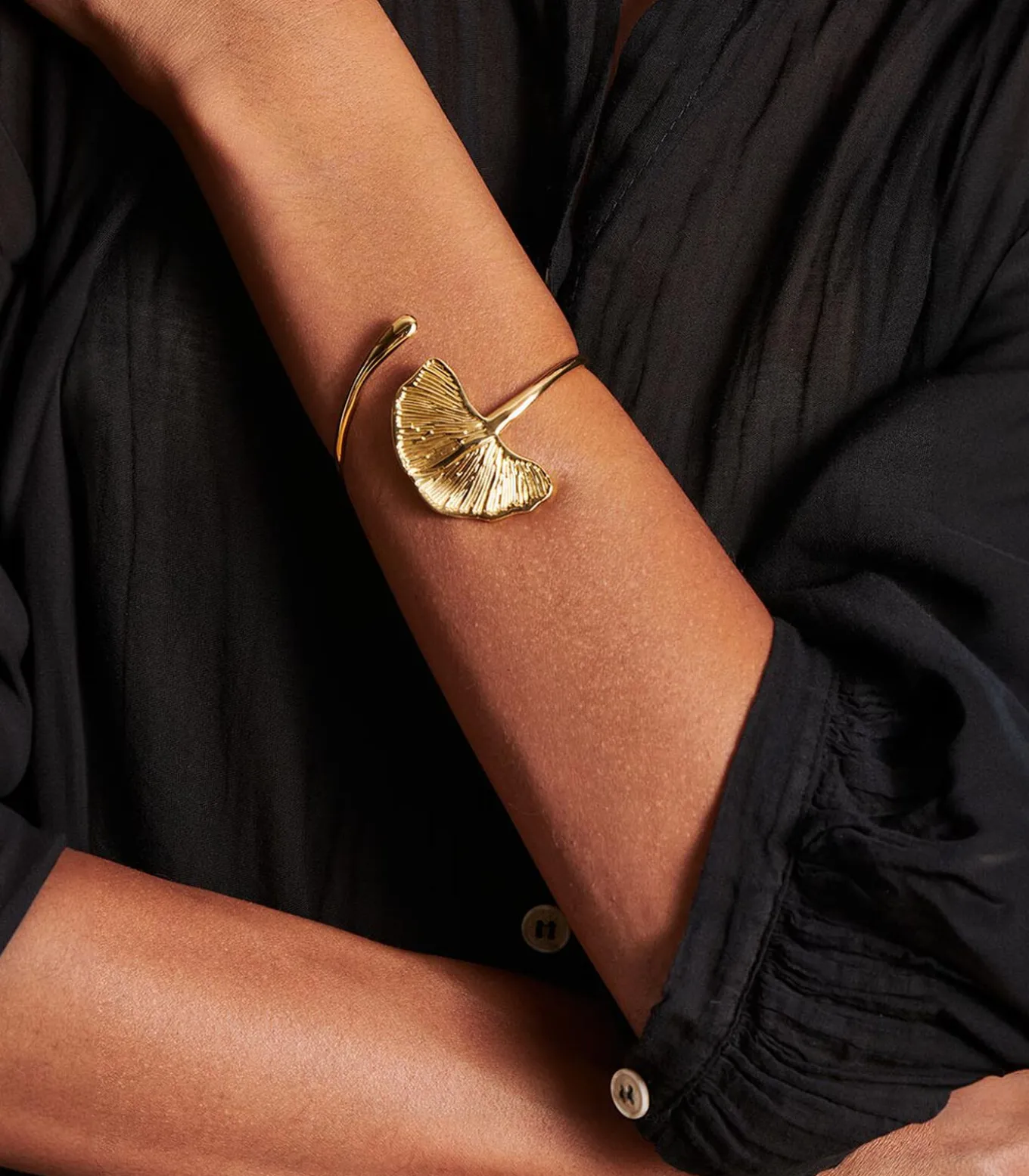 Ginko gouden armband