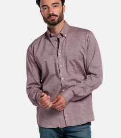 Giordano Brando Flanel Overhemd – Rood