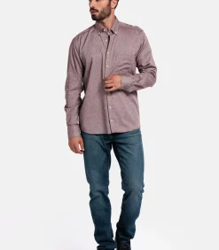 Giordano Brando Flanel Overhemd – Rood