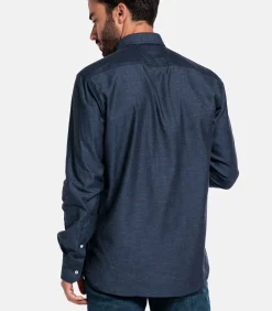 Giordano Brando Flanel Overhemd – Navy