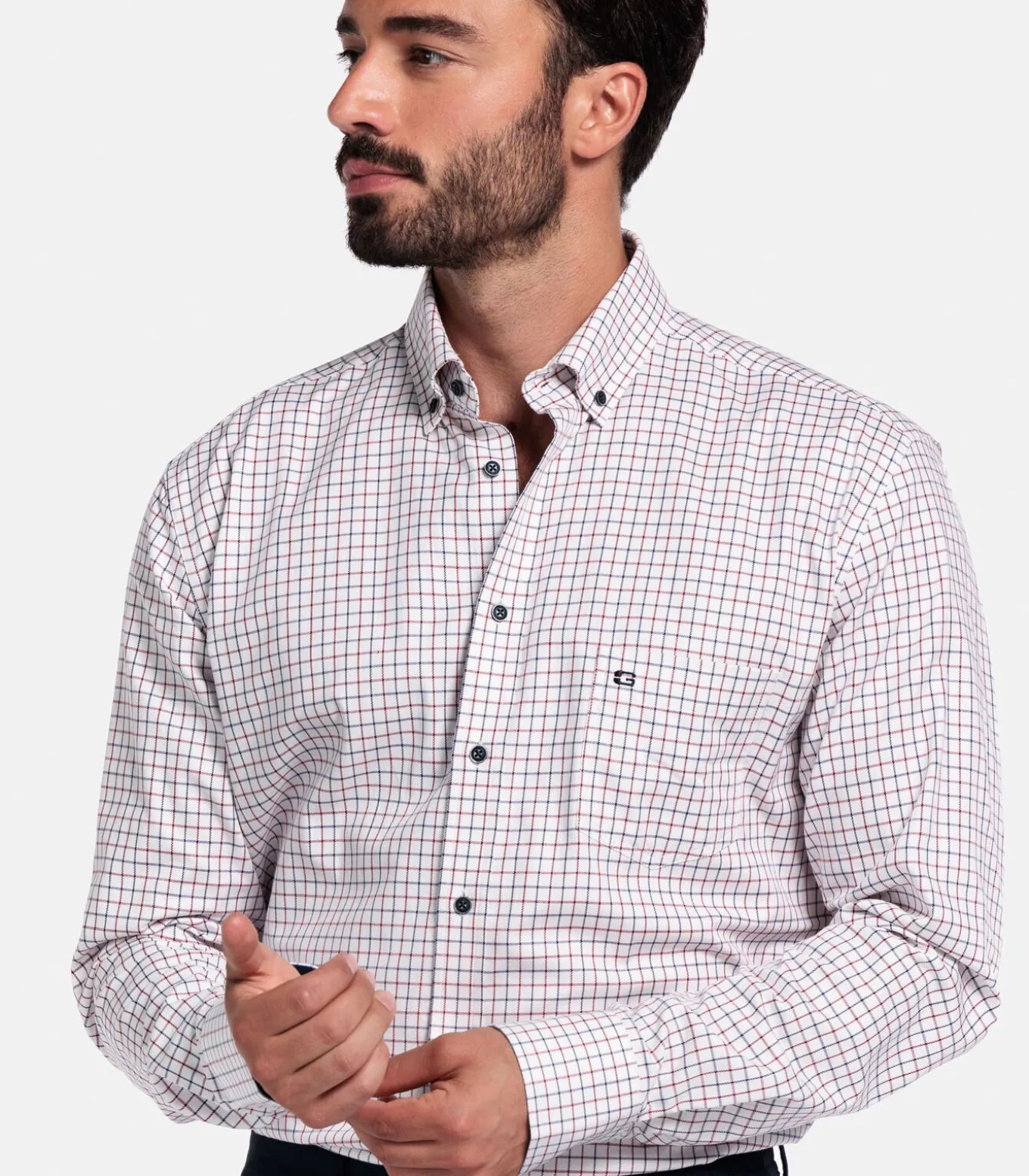 Giordano Brando Overhemd – Rood