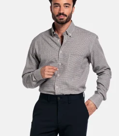 Giordano Ivy Overhemd – Donkerbruin