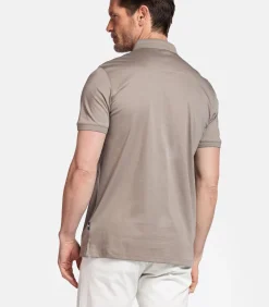 Giordano Lino Liquid Cotton Polo – Beige