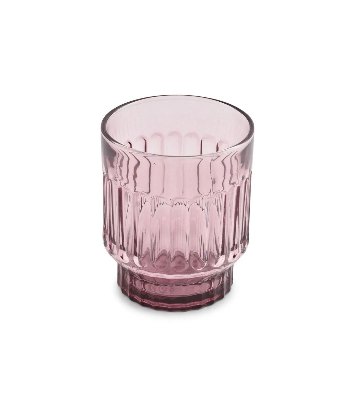 Glas 30cl roze Tone - set/4
