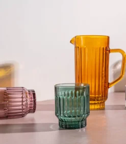 Glas 30cl roze Tone - set/4