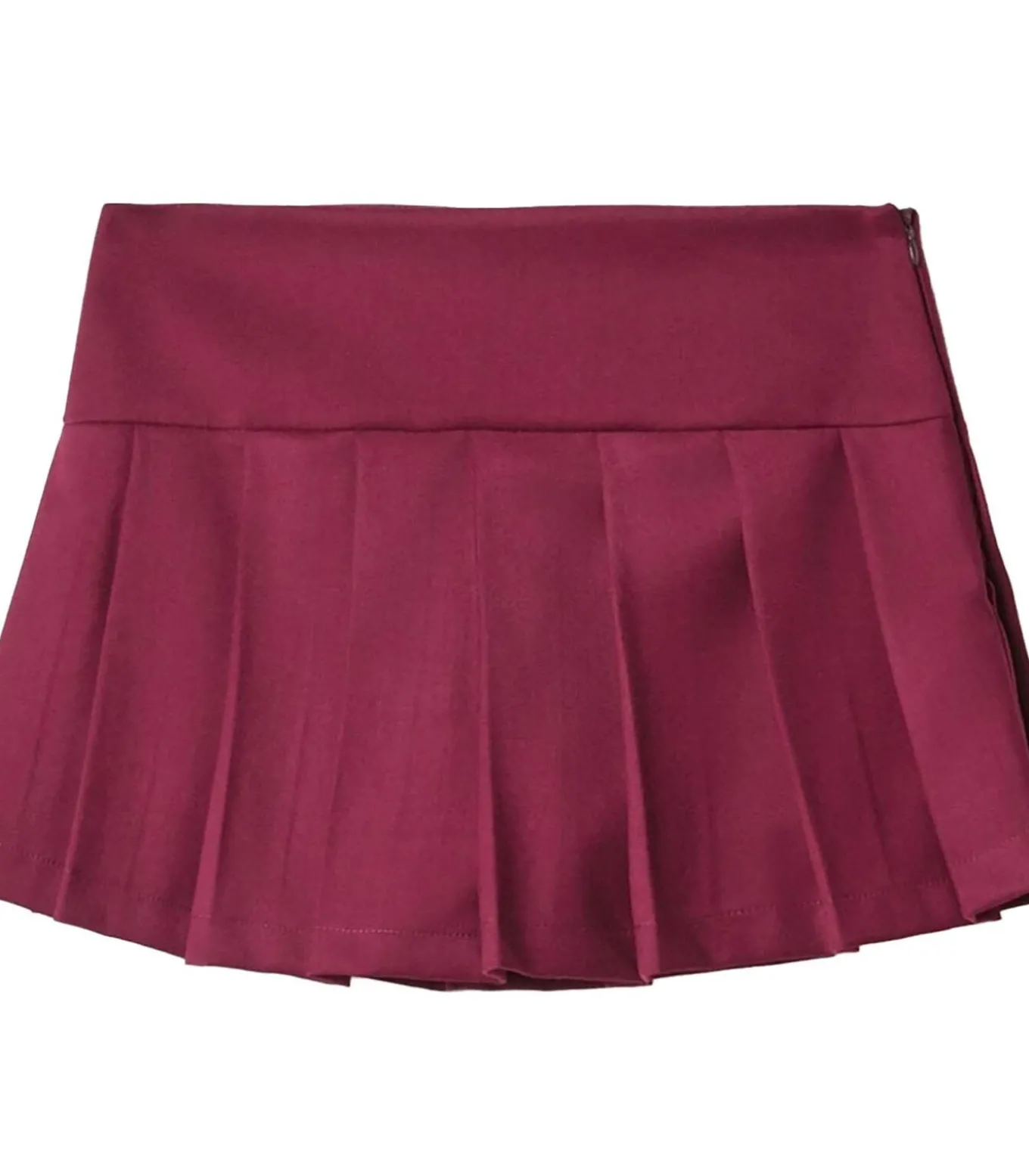 Gonna Corta Pantaloncino A Pieghe