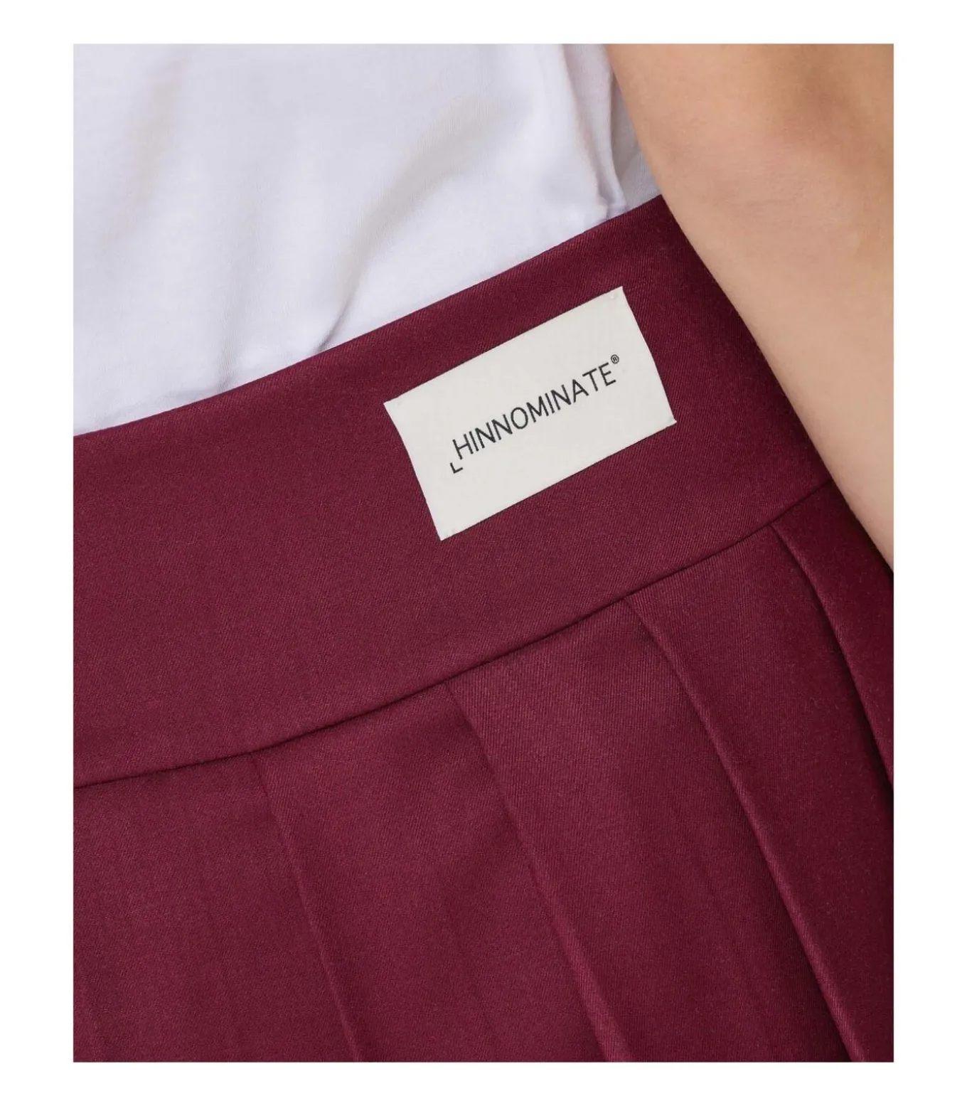 Gonna Corta Pantaloncino A Pieghe