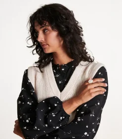 Gouden ronde ring met parelmoer