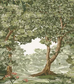 Graham & Brown Vliesbehang Bodenham Spring Sage