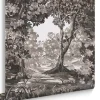 Graham & Brown Vliesbehang Bodenham Etching Charcoal