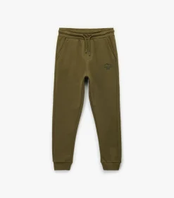 Groene Joggingbroek Kinderen Oversize Katoen