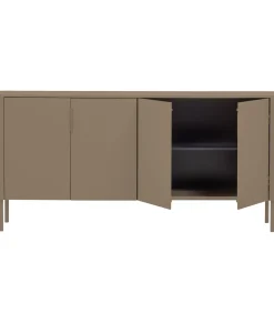 Gunnar Dressoir 200 cm - Grenen - Mud - 85x201x44