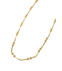 Halsketting "Oria" Zilver 925 / 1000 en verguld