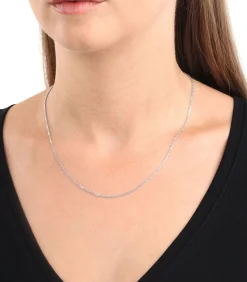 halsketting voor mannen en vrouwen, unisex, 925 Sterling zilver