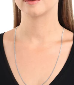 halsketting voor mannen en vrouwen, unisex, 925 Sterling zilver