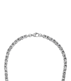 Halsketting voor mannen, roestvrij staal