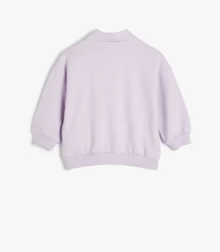 Halve ritssluiting Met drukwerk Sweatshirt