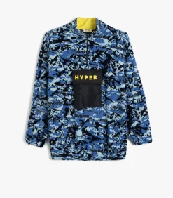 Halve ritssluiting Zak Gedetailleerd Sweatshirt