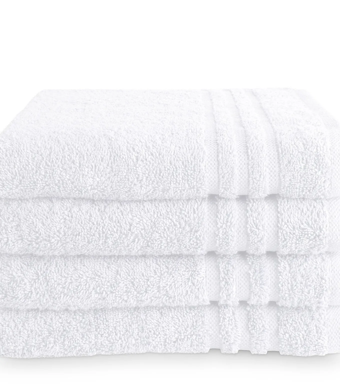 Handdoek 50 x 100 cm Wit - 6 stuks