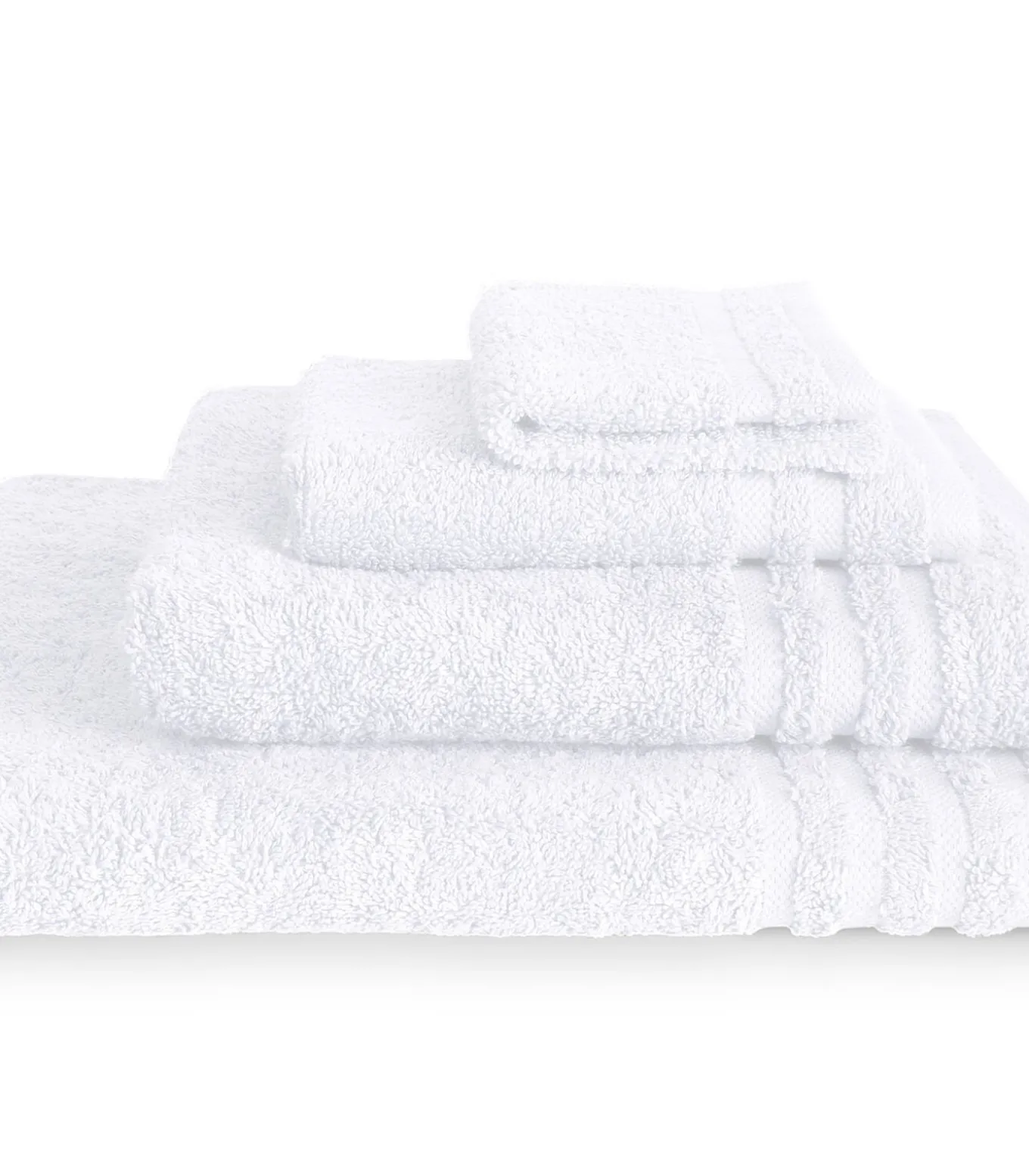 Handdoek 50 x 100 cm Wit - 6 stuks