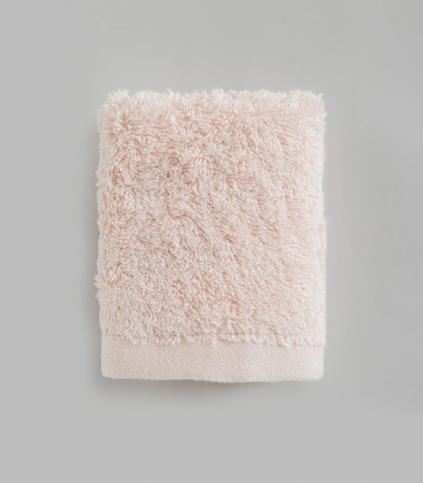 Handdoek Solid 33x33 cm Lichtroze