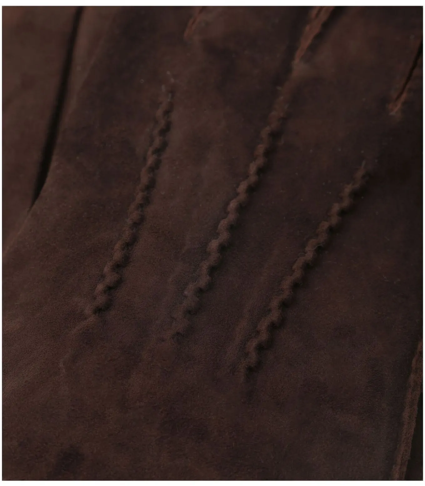 Handschoenen Bruin Suede